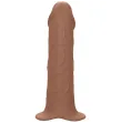 CALEXOTICS - EXTENSION PERFORMANCE MAXX RÉALISTE AVEC HARNAIS PEAU MARRON CALEXOTICS - EXTENSION PERFORMANCE MAXX RÉALISTE AVEC HARNAIS PEAU MARRON