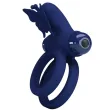 PRETTY LOVE - JAMELE DOPPIO ANELLO CON VIBRAZIONE E STIMOLATORE FARFALLA BLU PRETTY LOVE - JAMELE DOPPIO ANELLO CON VIBRAZIONE E STIMOLATORE FARFALLA BLU