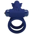 PRETTY LOVE - JAMELE DOUBLE RING WITH VIBRATION and BUTTERFLY STIMULATOR BLUE PRETTY LOVE - JAMELE DOUBLE RING WITH VIBRATION and BUTTERFLY STIMULATOR BLUE