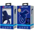 PRETTY LOVE - JAMELE DOUBLE RING WITH VIBRATION and BUTTERFLY STIMULATOR BLUE PRETTY LOVE - JAMELE DOUBLE RING WITH VIBRATION and BUTTERFLY STIMULATOR BLUE