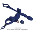 PRETTY LOVE - AYAD RABBIT VIBRATOR RING WITH PLUG BLUE PRETTY LOVE - AYAD RABBIT VIBRATOR RING WITH PLUG BLUE
