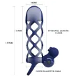 PRETTY LOVE - GIANN ANELLO VIBRATORE CON GUAINA IN SILICONE BLU PRETTY LOVE - GIANN ANELLO VIBRATORE CON GUAINA IN SILICONE BLU