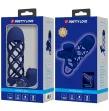 PRETTY LOVE - GIANN ANELLO VIBRATORE CON GUAINA IN SILICONE BLU PRETTY LOVE - GIANN ANELLO VIBRATORE CON GUAINA IN SILICONE BLU