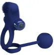 PRETTY LOVE - REMINGTON DOUBLE ANNEAU VIBRANT AVEC PLUG BLEU PRETTY LOVE - REMINGTON DOUBLE ANNEAU VIBRANT AVEC PLUG BLEU