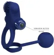 PRETTY LOVE - REMINGTON DOPPIO ANELLO VIBRANTE CON SPINA BLU PRETTY LOVE - REMINGTON DOPPIO ANELLO VIBRANTE CON SPINA BLU