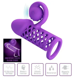 ROMANCE - HARDEN MANCHE PROLONGÉE POURPRE