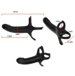 ARMONY - DILDO WITH RING and VIBRATOR BLACK ARMONY - DILDO WITH RING and VIBRATOR BLACK