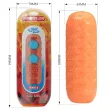 PRETTY LOVE - MASTURBATEUR POUR HOMME À DEUX BOULES ORANGE PRETTY LOVE - MASTURBATEUR POUR HOMME À DEUX BOULES ORANGE