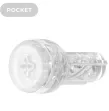 KIIROO - FEEL POCKET STROKER CRYSTAL DI KIIROO TRASPARENTE