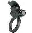 PRETTY LOVE - BAGUE VIBRANTE DEBONAIRE LAPIN 10 VIBRATIONS NOIRE PRETTY LOVE - BAGUE VIBRANTE DEBONAIRE LAPIN 10 VIBRATIONS NOIRE