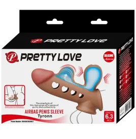 PRETTY LOVE - MANCHON PÉNIS TYRONN AVEC AIRBAG