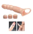PRETTY LOVE - TEXTURED PENIS SHEATH WITH EXTENDERS PRETTY LOVE - TEXTURED PENIS SHEATH WITH EXTENDERS