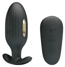 PRETTY LOVE - KELLY PLUG ANAL VIBRADOR RECARGABLE NEGRO