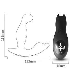 ARMONY - BAT KING VIBRATOR ANAL PROSTATE ROTATOR REMOTE CONTROL BLACK