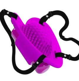 PRETTY LOVE - HEARTBEAT CLITORIS MASSAGER 10 VIBRATION MODES PURPLE