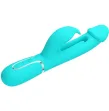 PRETTY LOVE - VIBRATEUR DEJON RABBIT 3 EN 1 MULTIFONCTION VERT AQUA PRETTY LOVE - VIBRATEUR DEJON RABBIT 3 EN 1 MULTIFONCTION VERT AQUA