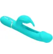 PRETTY LOVE - VIBRATEUR DEJON RABBIT 3 EN 1 MULTIFONCTION VERT AQUA PRETTY LOVE - VIBRATEUR DEJON RABBIT 3 EN 1 MULTIFONCTION VERT AQUA
