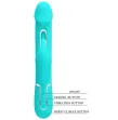 PRETTY LOVE - VIBRATEUR DEJON RABBIT 3 EN 1 MULTIFONCTION VERT AQUA PRETTY LOVE - VIBRATEUR DEJON RABBIT 3 EN 1 MULTIFONCTION VERT AQUA