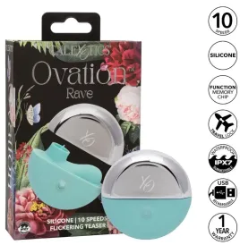 CALEXOTICS - OVATION RAVE STIMULATOR AQUA GREEN