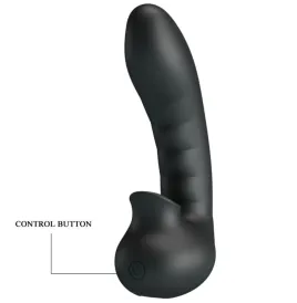 PRETTY LOVE - HOBGOBLIN VIBRATING FINGER CASE 12 VIBRATIONS CLITORIS STIMULATOR BLACK