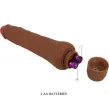 BAILE - DRYAD VIBRATORE REALISTICO 25 CM MULATTO BAILE - DRYAD VIBRATORE REALISTICO 25 CM MULATTO