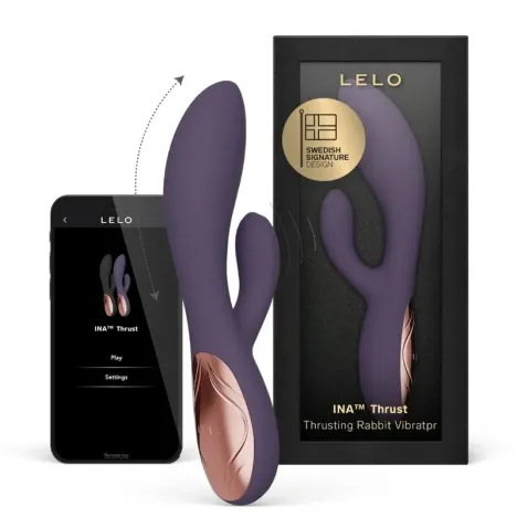 LELO - INA VIBRATORE A SPINTA RABBIT VIOLA