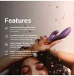 LELO - INA THRUST VIBRADOR RABBIT CON EMPUJE MORADO LELO - INA THRUST VIBRADOR RABBIT CON EMPUJE MORADO