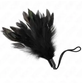 KINK - TICKLE FEATHERS WITH ROPE HANDLE PLASTIC BASE 15 CM