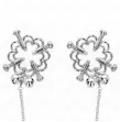 KINK - METAL FLOWER NIPPLE CLAMPS WITH CHAIN