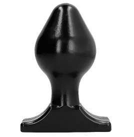 ALL BLACK - ANAL PLUG 16X8 CM