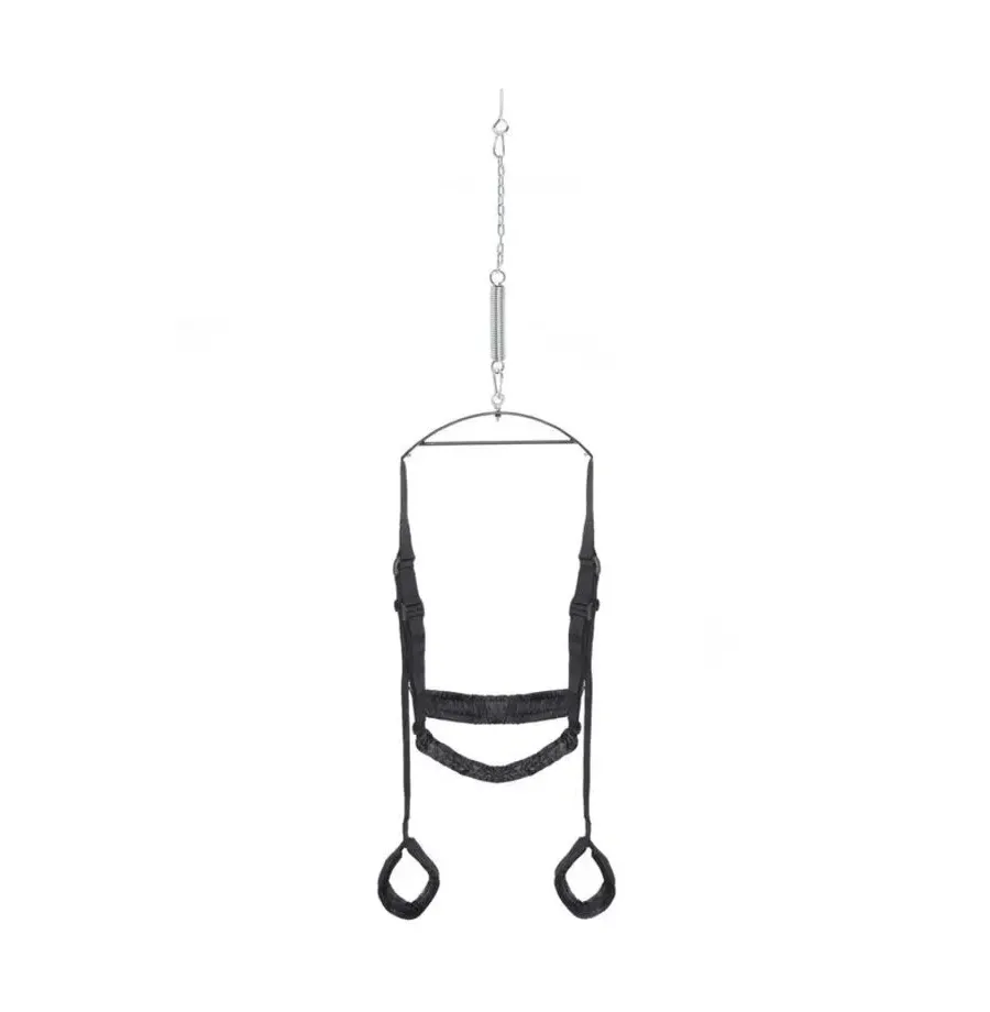 FETISH FANTASY SERIES - COLUMPIO ERÓTICO FANTASY SWING NEGRO FETISH FANTASY SERIES - COLUMPIO ERÓTICO FANTASY SWING NEGRO