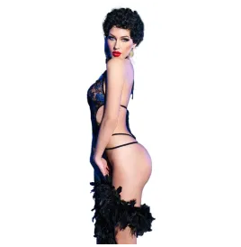CHILIROSE - CR 4479 BODY CROTCHLESS AZUL S-M