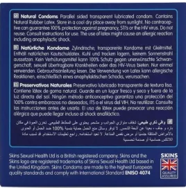 SKINS - NATURAL PREMIUM CONDOMS PACK 4