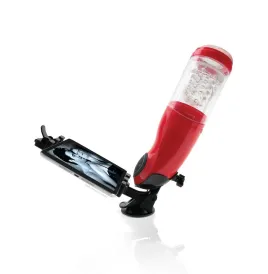 EXTREME TOYZ - PDX MEGA BATOR USB MASTURBATORE MASCHIO BOCCA ROSSO