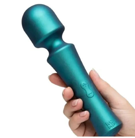 ROMP - PRESTO MINI WAND VIBRATOR FLEXIBLE HEAD GREEN