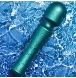 ROMP - PRESTO MINI WAND VIBRATOR FLEXIBLE HEAD GREEN