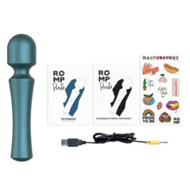 ROMP - PRESTO MINI WAND VIBRADOR CABEZAL FLEXIBLE VERDE