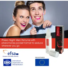 500 COSMETICS - PHIERO NIGHT MAN PERFUME PHEROMONES FOR MEN WITH ROLL-ON
