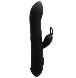 ADRIEN LASTIC - TWISTER VIBRATOR AND ROTATOR MASSAGER RABBIT BLACK