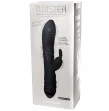 ADRIEN LASTIC - TWISTER VIBRATOR AND ROTATOR MASSAGER RABBIT BLACK ADRIEN LASTIC - TWISTER VIBRATOR AND ROTATOR MASSAGER RABBIT BLACK