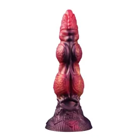 POWER MONSTERS - SAVAGE BEASTLORD TRICOLOR FANTASY SILICONE DILDO 24 CM Ø 5 CM