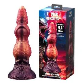 POWER MONSTERS - SAVAGE BEASTLORD DILDO FANTASÍA TRICOLOR 24 CM Ø 5 CM