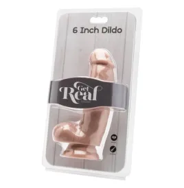 GET REAL - GODE 12 CM AVEC BILLES EN PEAU