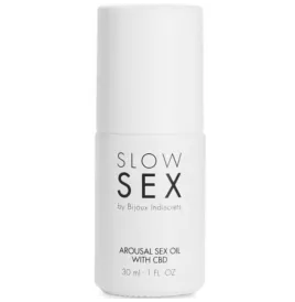 BIJOUX INDISCRETS - SLOW SEX OLIO DA MASSAGGIO SESSUALE CON CBD 30 ML
