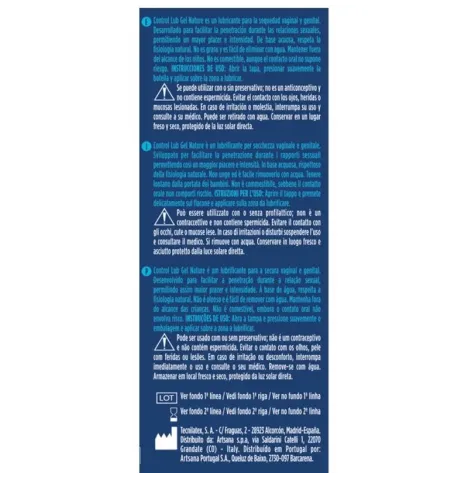 CONTROL - GEL LUBRIFIANT NATUREL LUB 75 ML
