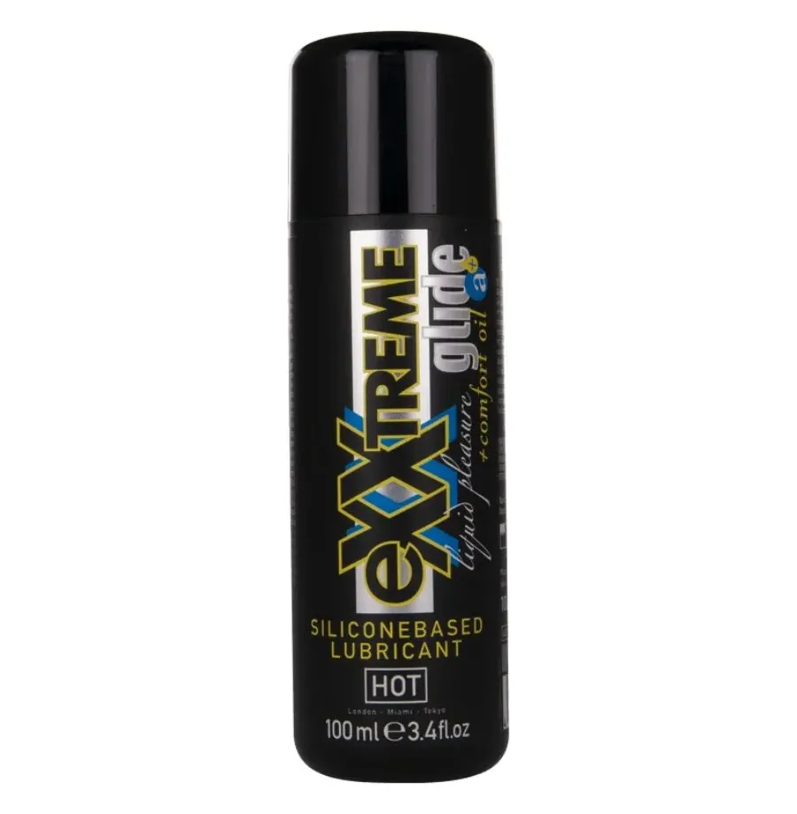 HOT - EXXTREME GLIDE LUBRIFIANT À BASE DE SILICONE HUILE DE CONFORT A 100 ML
