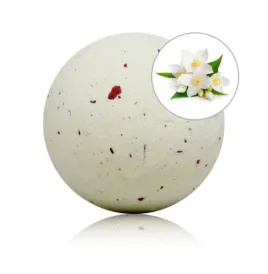TALOKA - BOMBA DA BAGNO PROFUMATA AL GELSOMINO CON PETALI DI ROSA