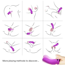ARMONY - AURORA VIBRADOR DEDAL VIOLETA