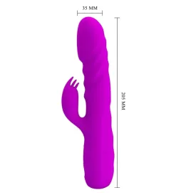 PRETTY LOVE - MELANIE PURPLE WIEDERAUFLADBARER KANINCHENVIBRATOR