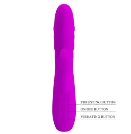 PRETTY LOVE - MELANIE VIBRADOR CONEJO RECARGABLE MORADO